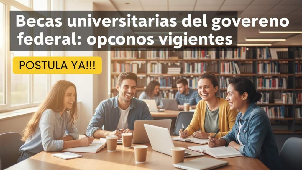 Becas universitarias del gobierno federal: opciones vigentes