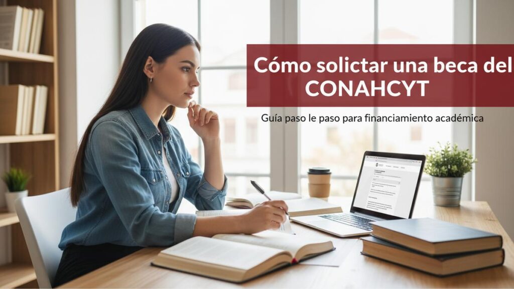 Cómo solicitar una beca del CONAHCYT
