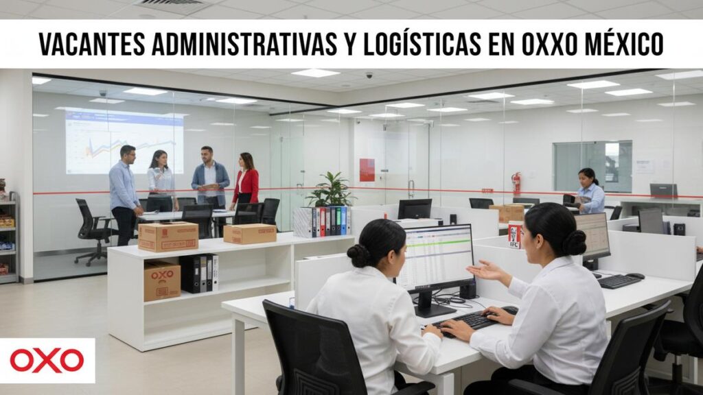 Vacantes administrativas y logísticas en OXXO México